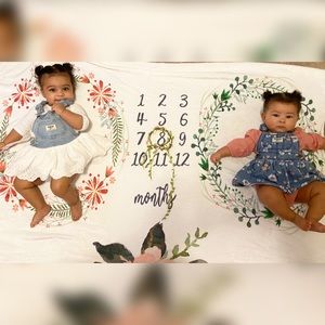 *SOLD* Twin milestone blanket - great condition!